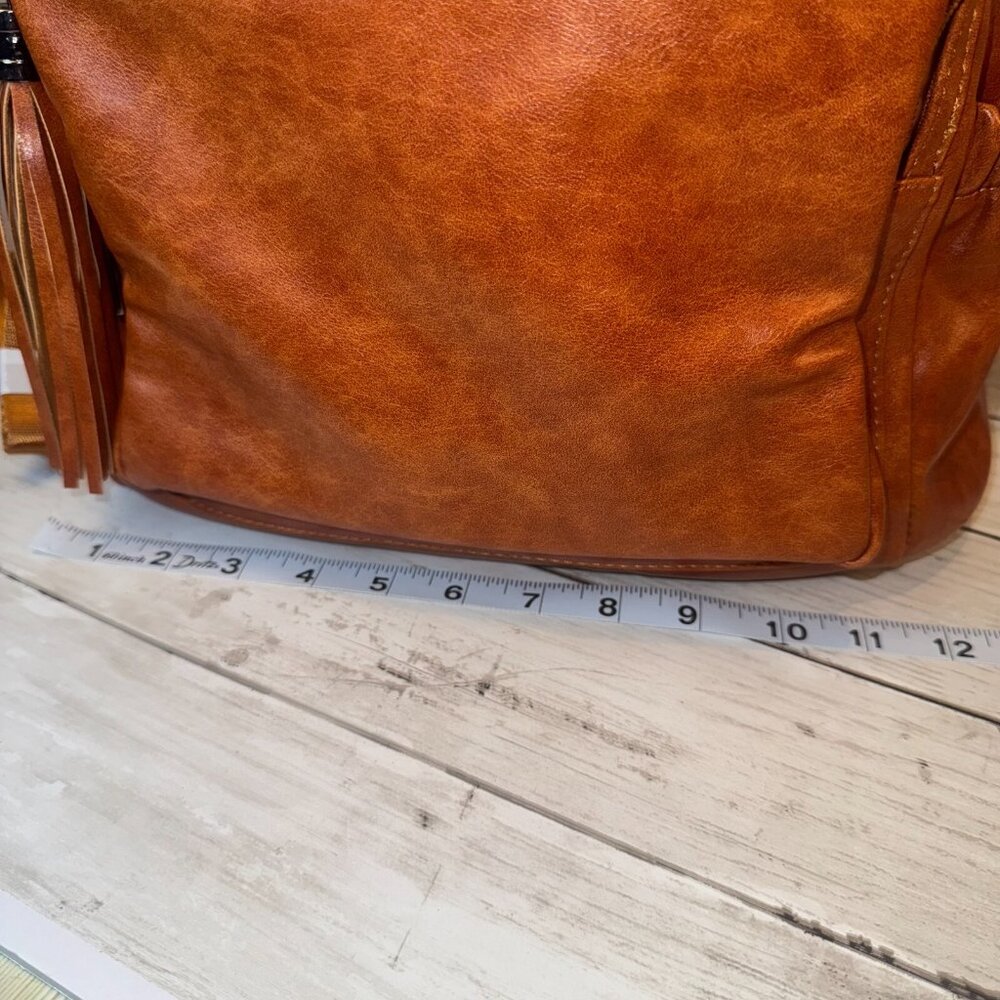 CLUCI Greene Women's Large PU Leather Backpack Purse For Commuting Oil Wax NWOT - Picture 10 of 13